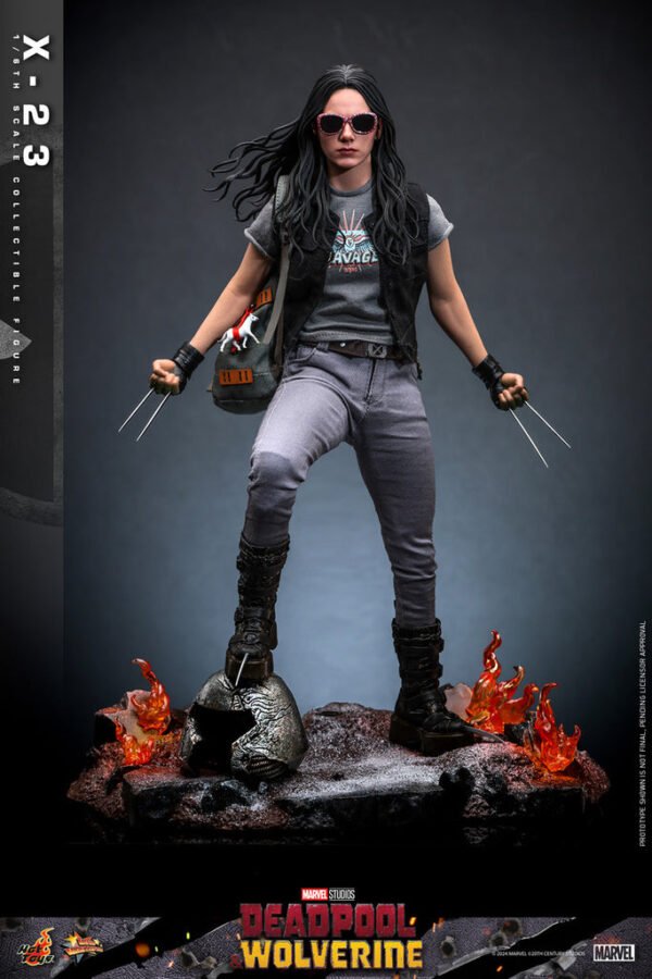 Pre Order HOT TOYS 1/6 MMS781 DEADPOOL & WOLVERINE X23 - Image 2
