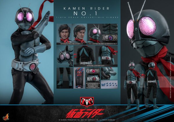 Pre Order HOT TOYS 1/6 TMS144 KAMEN RIDER NO.1 - Image 8