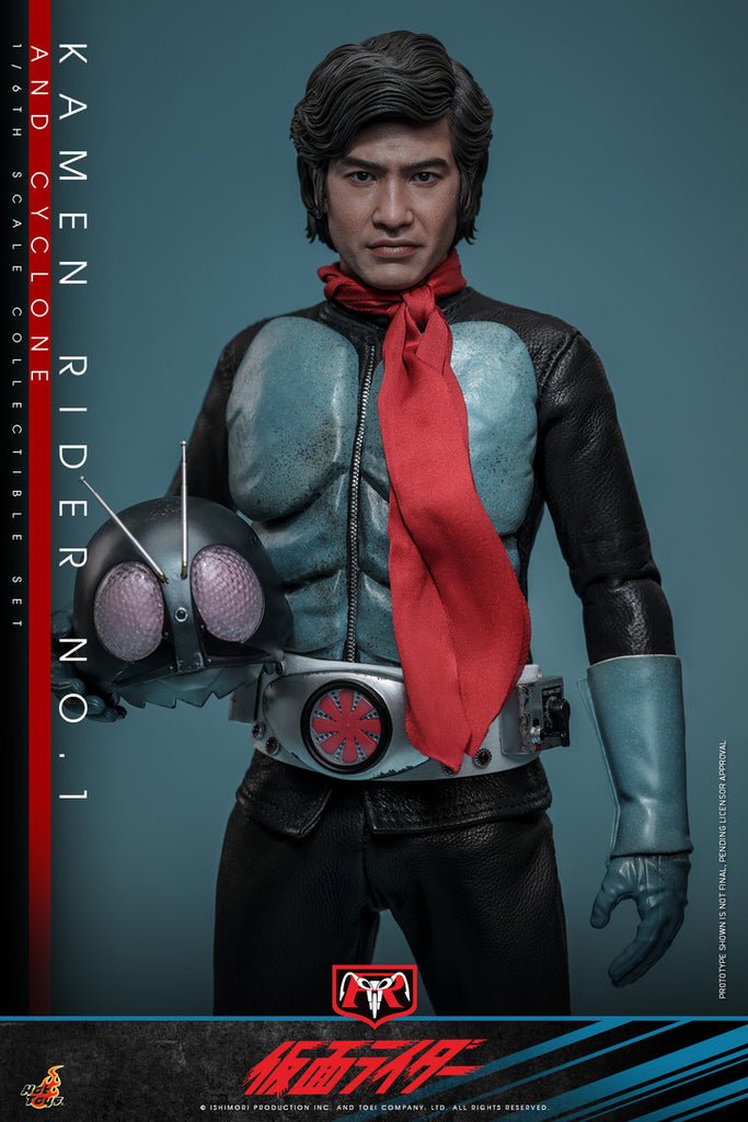 Pre Order HOT TOYS 1/6 TMS148 KAMEN RIDER  NO.1 & CYCLONE SET - Image 6