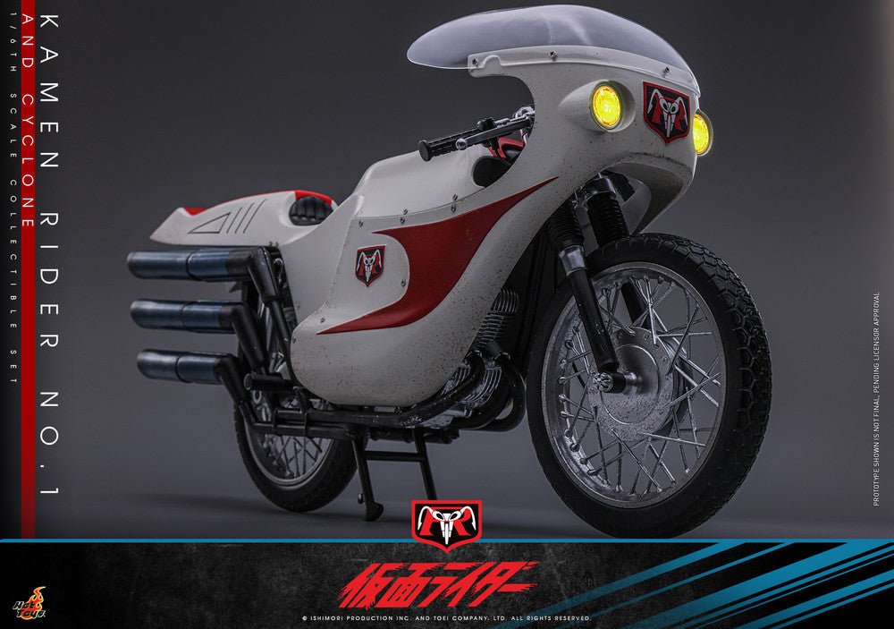 Pre Order HOT TOYS 1/6 TMS148 KAMEN RIDER  NO.1 & CYCLONE SET - Image 7