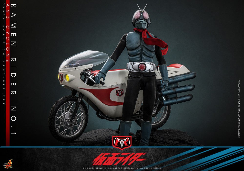 Pre Order HOT TOYS 1/6 TMS148 KAMEN RIDER  NO.1 & CYCLONE SET - Image 3
