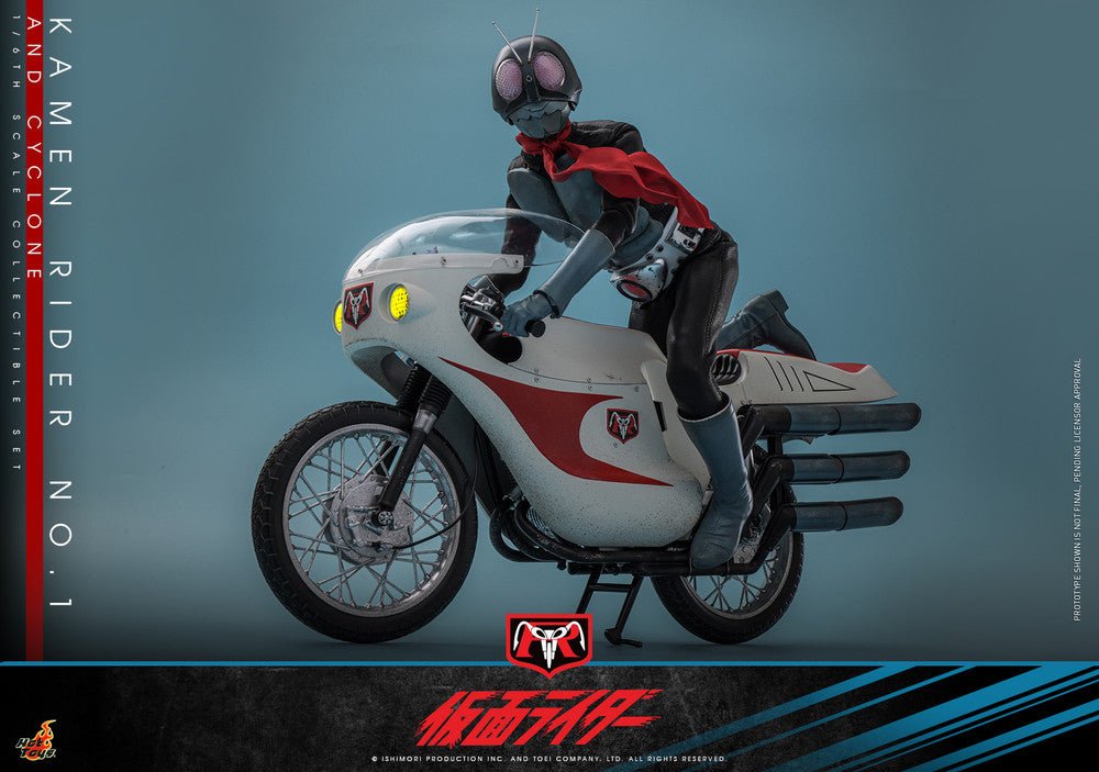Pre Order HOT TOYS 1/6 TMS148 KAMEN RIDER  NO.1 & CYCLONE SET - Image 4