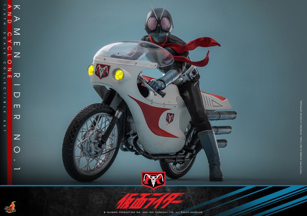 Pre Order HOT TOYS 1/6 TMS148 KAMEN RIDER  NO.1 & CYCLONE SET - Image 5