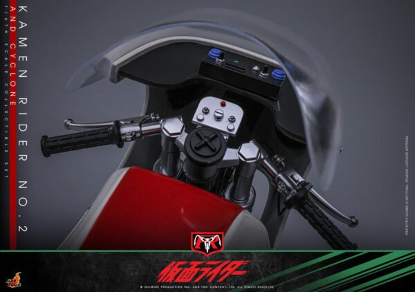 Pre Order HOT TOYS 1/6 TMS149 KAMEN RIDER  NO.2 & CYCLONE SET - Image 6