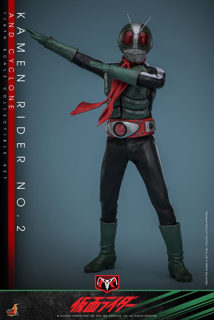 Pre Order HOT TOYS 1/6 TMS149 KAMEN RIDER  NO.2 & CYCLONE SET - Image 2
