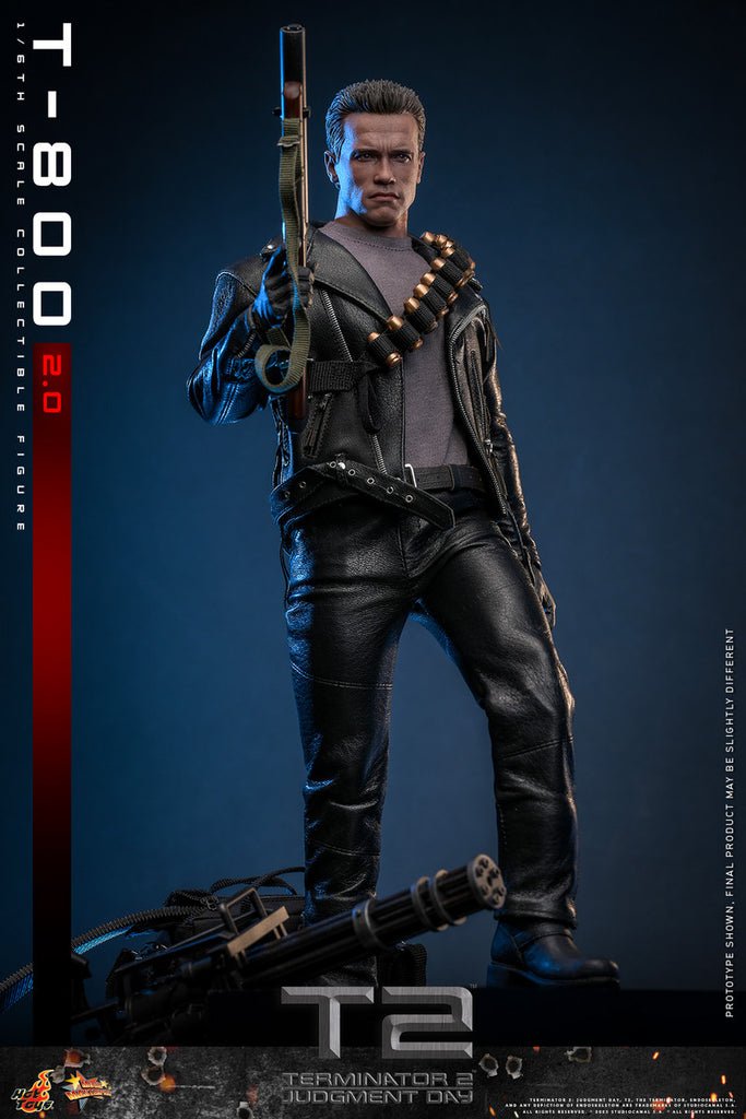 Pre Order HOT TOYS 1/6 MMS795 T-800 (2.0) JUDGEMENT DAY - Image 2