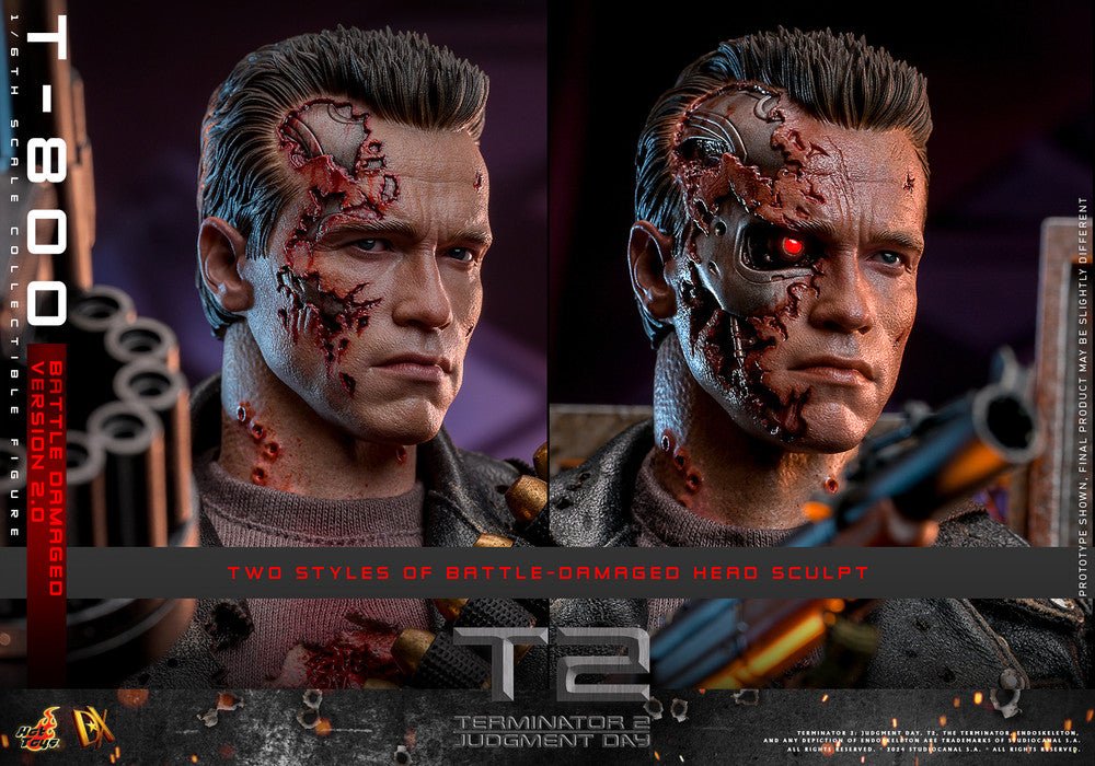 Pre Order HOT TOYS 1/6 DX46 T-800 BD 2.0 - Image 9