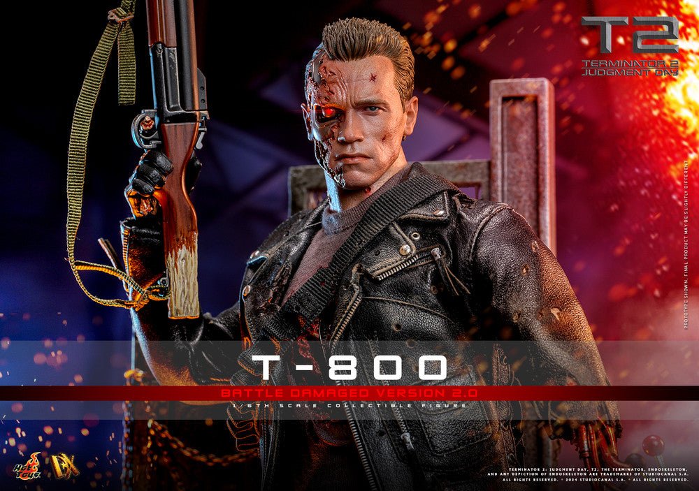 Pre Order HOT TOYS 1/6 DX46 T-800 BD 2.0 - Image 2