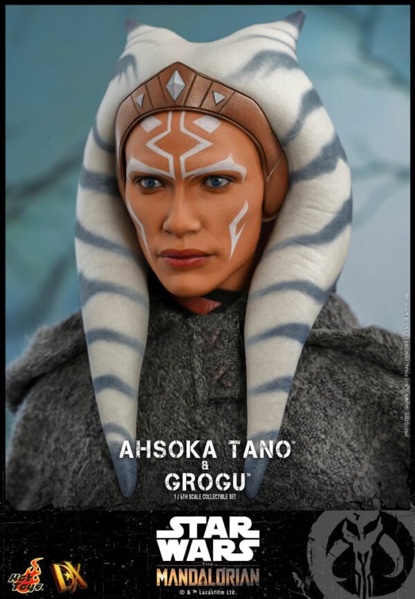 HOT TOYS 1/6 DX21 AHSOKA TANO & GROGU - Image 3
