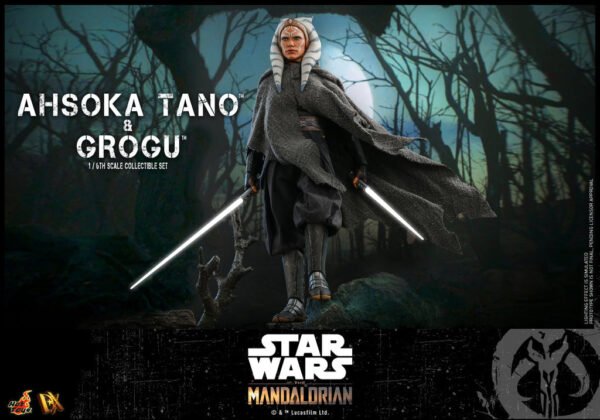 HOT TOYS 1/6 DX21 AHSOKA TANO & GROGU - Image 4