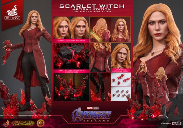 Pre Order HOT TOYS 1/6 DX36AE ARTISAN SCARLET WITCH - Image 7