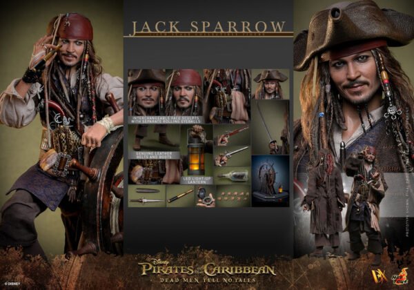 HOT TOYS 1/6 DX37 JACK SPARROW - Image 7