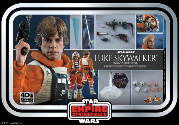 HOT TOYS 1/6 MMS585 LUKE SKYWALKER SNOWSPEEDER PILOT - Image 7