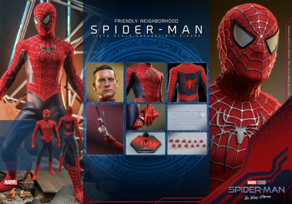HOT TOYS 1/6 MMS661 FRIENDLY NEIGHBORHOOD SPIDERMAN REGULAR - Image 6