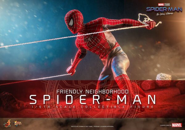 HOT TOYS 1/6 MMS661 FRIENDLY NEIGHBORHOOD SPIDERMAN REGULAR - Image 2