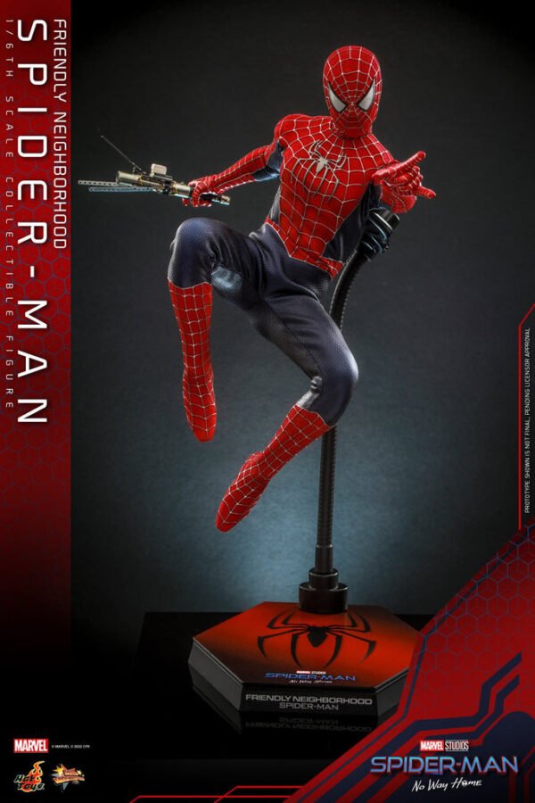 HOT TOYS 1/6 MMS661 FRIENDLY NEIGHBORHOOD SPIDERMAN REGULAR - Image 5