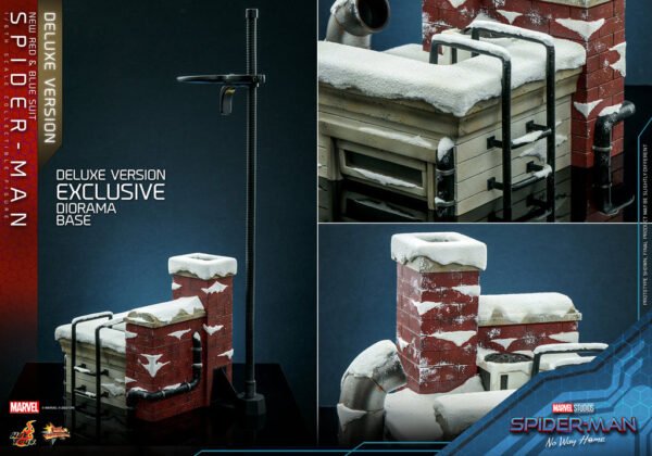 HOT TOYS 1/6 MMS680 SPIDER-MAN (NEW RED AND BLUE SUIT) DELUXE - Image 7