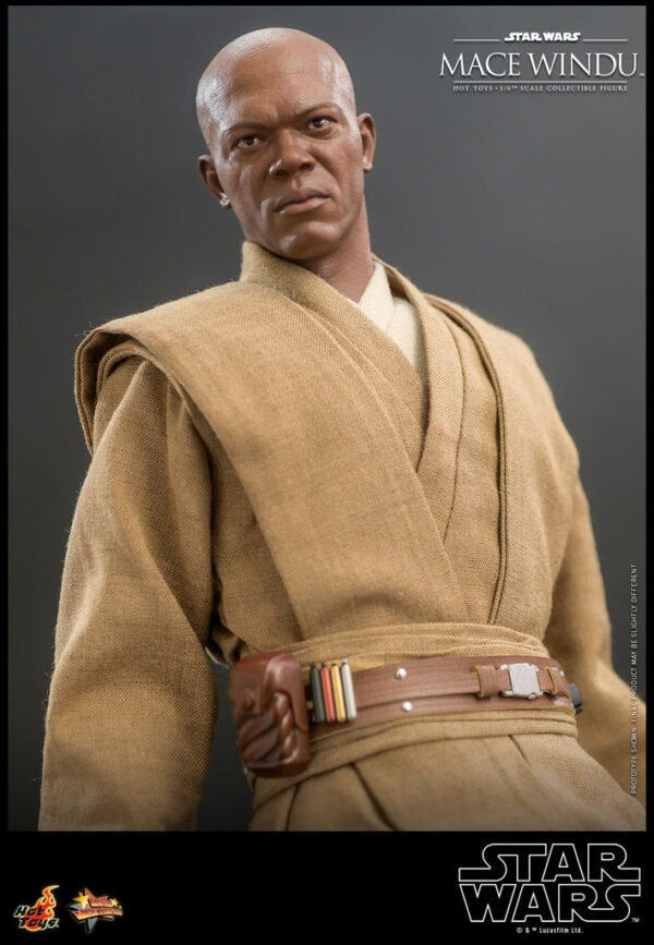 HOT TOYS 1/6 MMS681 MACE WINDU - STAR WARS ATTACK OF THE CLONES - Image 3
