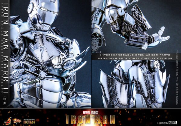 HOT TOYS 1/6 MMS733D59 IRON MAN MK II (2.0) - Image 7