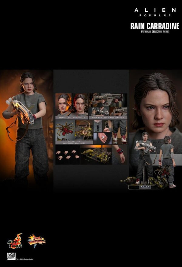 Pre Order HOT TOYS 1/6 MMS793 ALIEN ROMULUS RAIN CARRADINE - Image 7