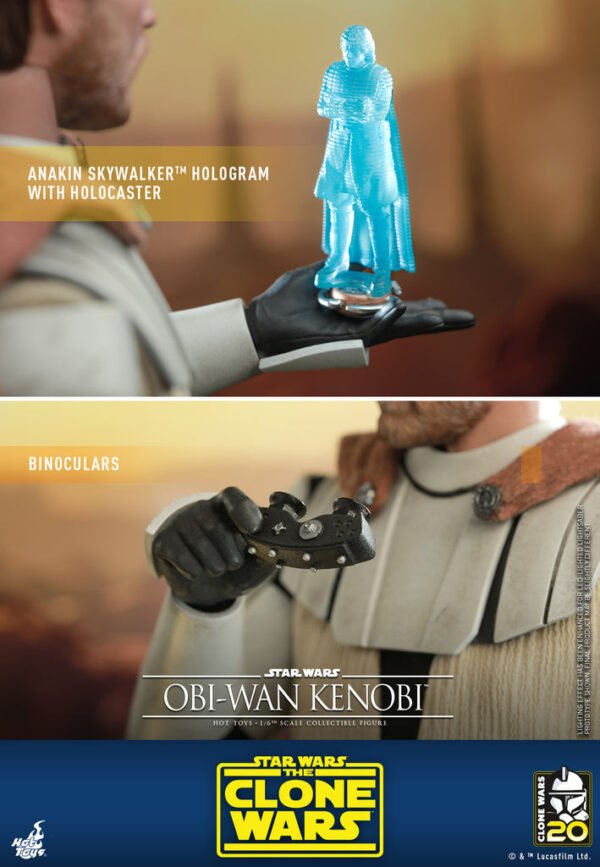 HOT TOYS 1/6 TMS095 OBI-WAN KENOBI THE CLONE WARS - Image 6