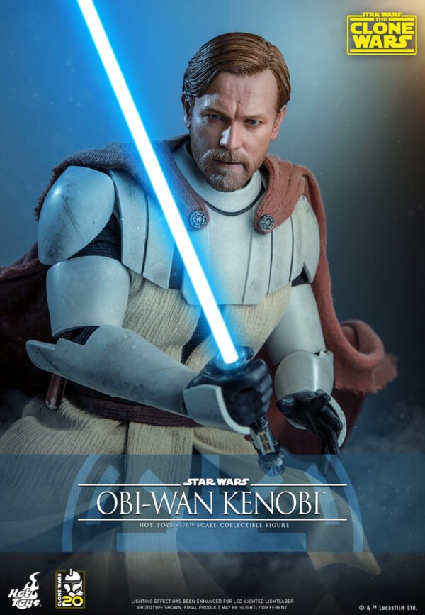 HOT TOYS 1/6 TMS095 OBI-WAN KENOBI THE CLONE WARS
